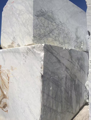 供應意大利石材大花白荒料